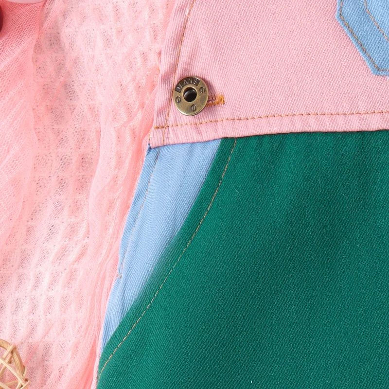 Джинсовый комбинезон для новорожденных