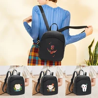 mini multifunctional small backpacks designer handbag teeth series fashion backpack women simple shoulder bag girl outdoors pack