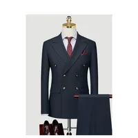 Custom Made Groom Wedding Dress Blazer Suits Pants Business High-end Classic Dress Trousers SA04-5999