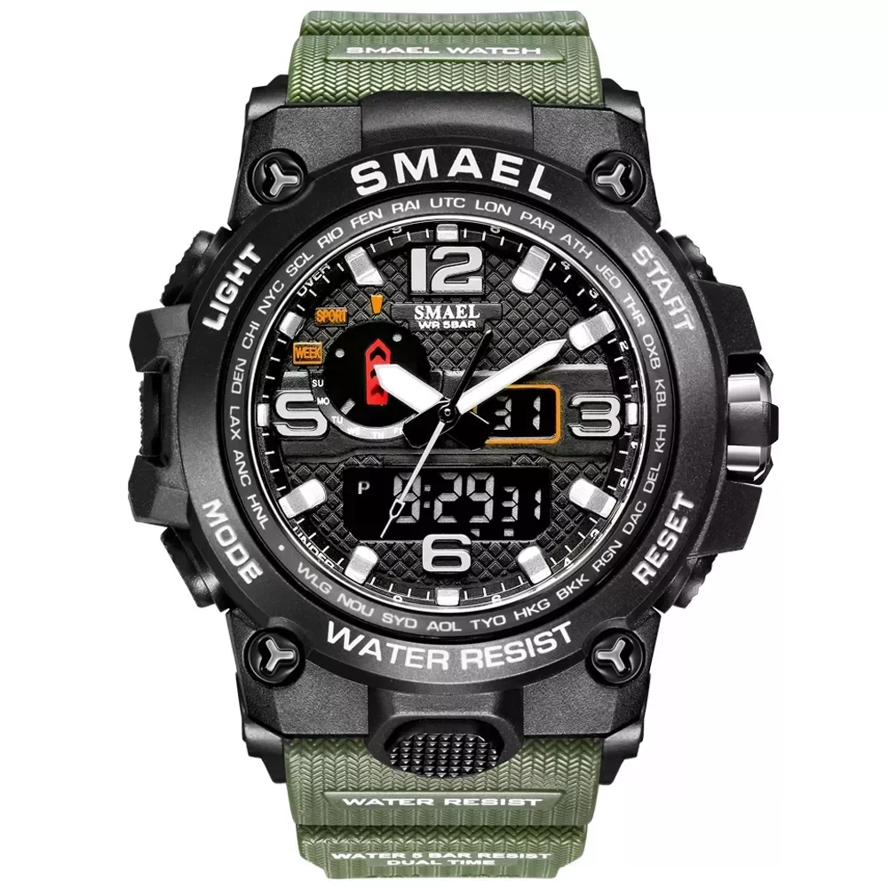 

Brand Fashion Men Sports Watches Men Analog Quartz Clock Military Watch Male Watch Men's 1545 relogios masculino