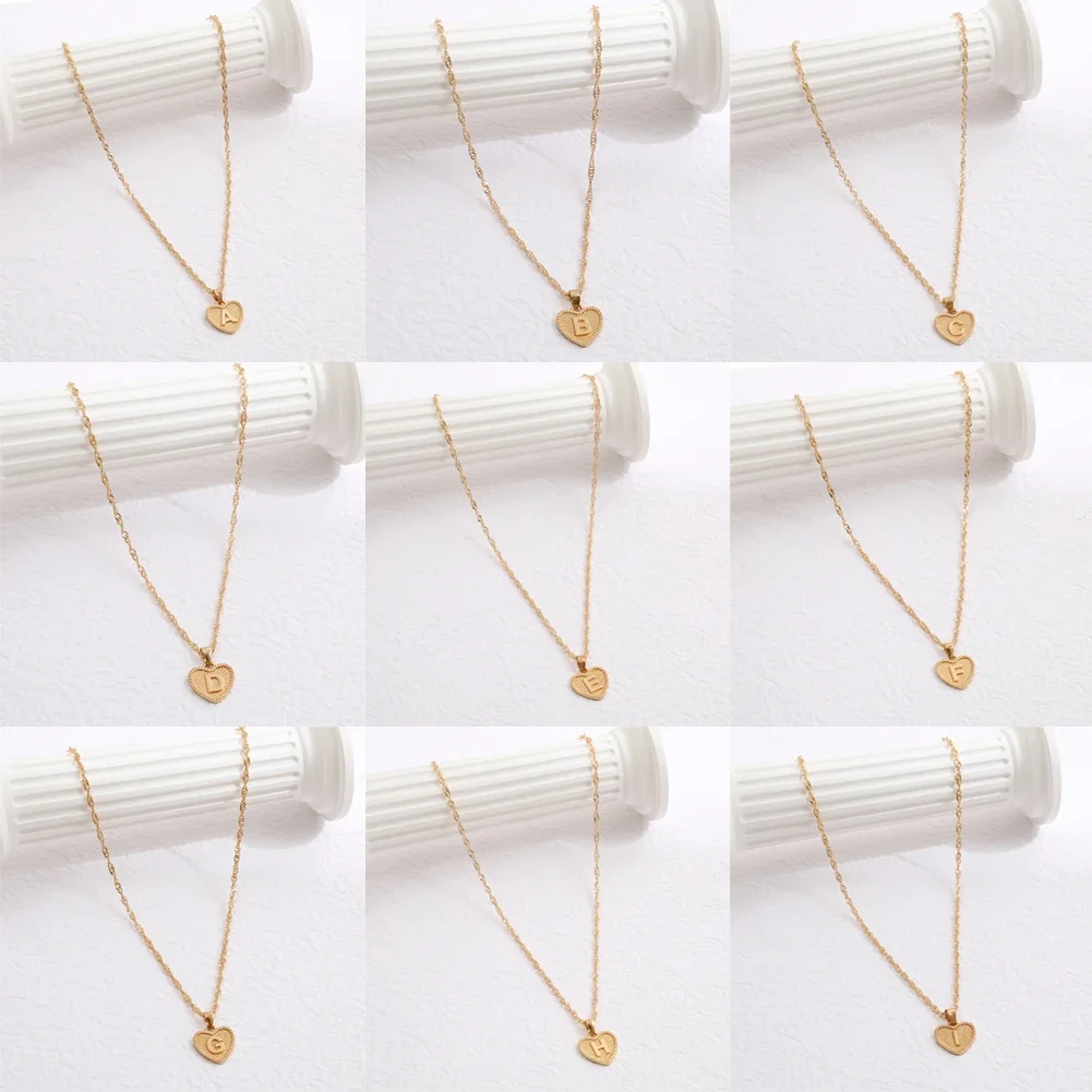 Модное женское ожерелье с надписью из сплава