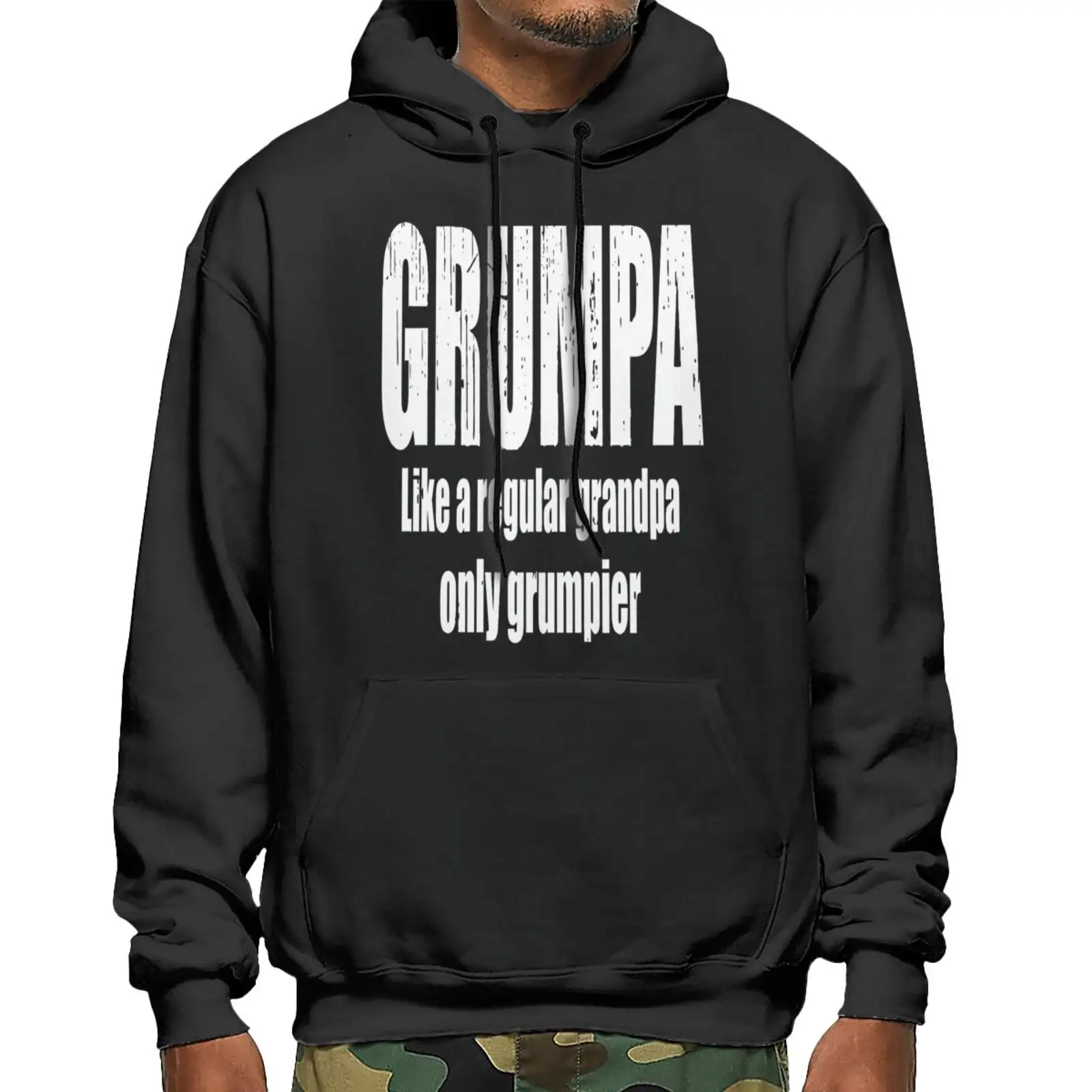 

Grumpa Like A Regular Grandpa Grandpa Sweatshirts Hoodies Anime Clothing Sweats Clothes For Teenagers Cosplay Oversized Hoodie
