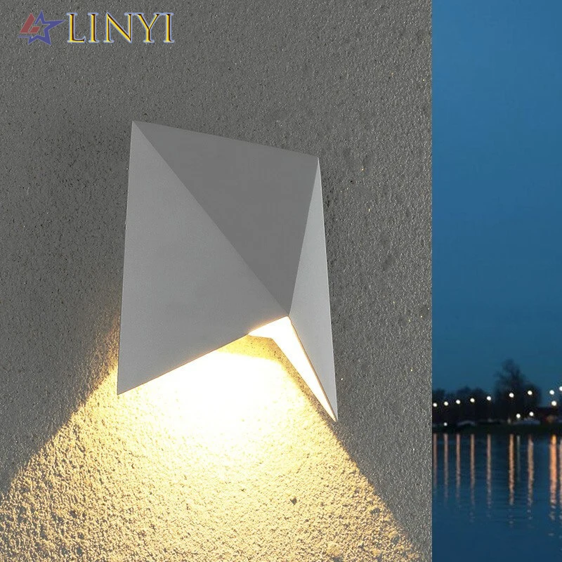 

Wall Sconce Set LED Indoor Outdoor Wall Light Fixture Aluminum Modern Wall Lamp for Bedroom Living Room Hallway, room nordic