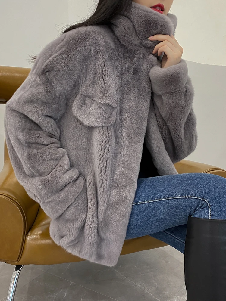 On Sale Fur Coat Coats Fur Mink Fur Thick Winter Office Lady Other No Real Fur Women's Winter Coat 2022 enlarge