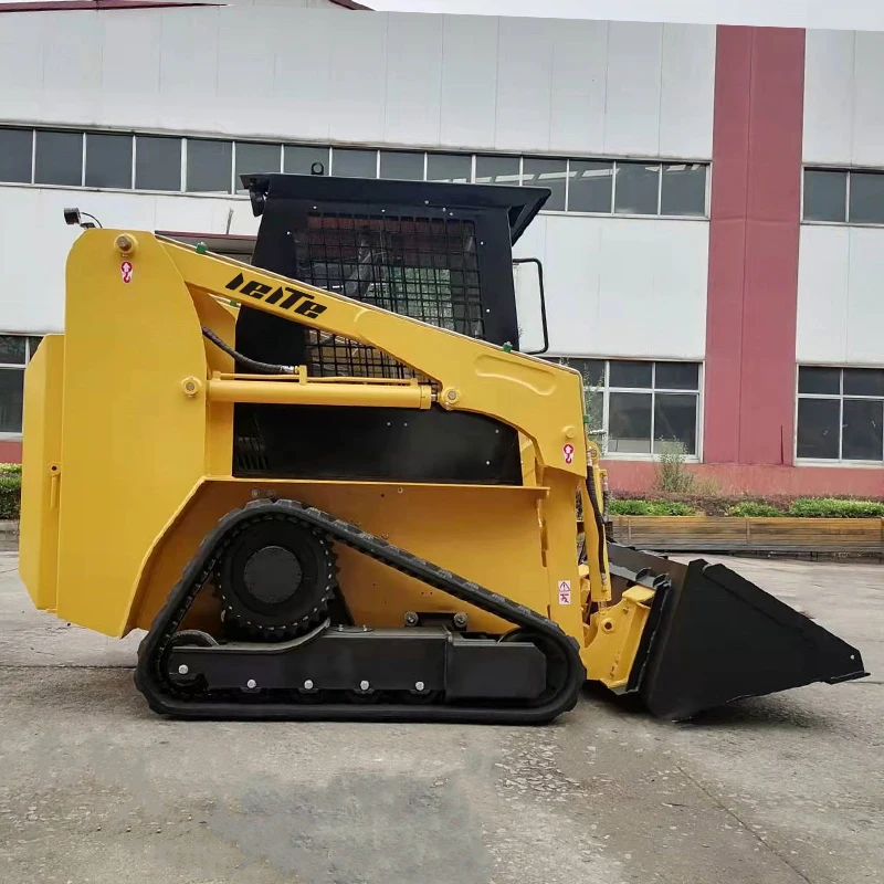 

Crawler skid steer loader excavator 700KG 850KG 950KG 55KW 75HP track skid steer loader with forest mulcher