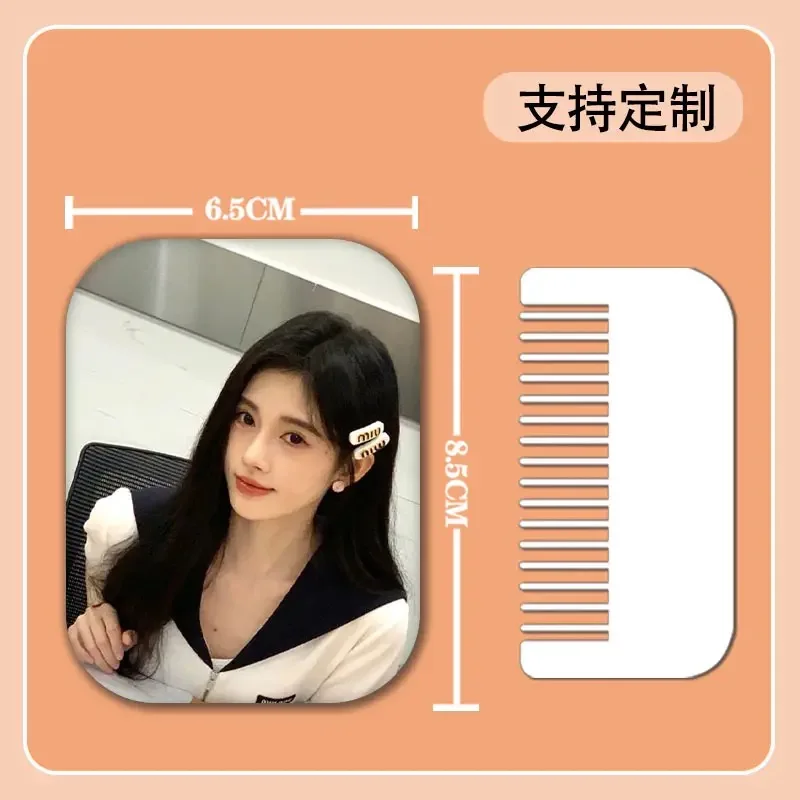 SNH48 Ju Jingyi HD плакат ручное зеркало для макияжа JJY образ жизни фото удобное