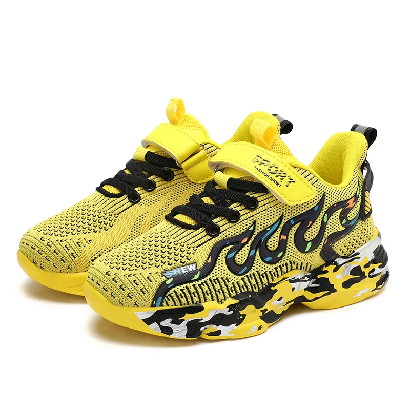 

2023 New Kids Shoes Children Sneakers Autumn Non-slip Lightweight Sports Children's Shoes Quality Sneakers for Boys