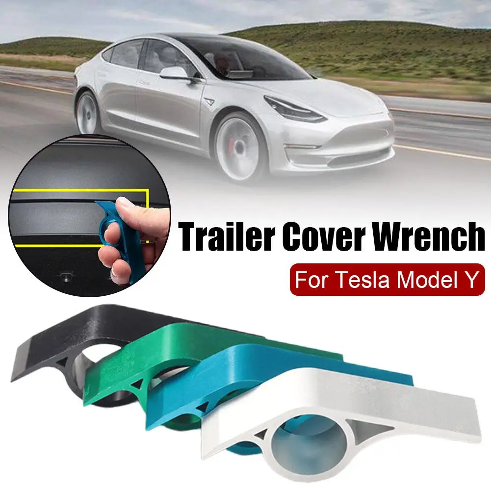 

Подходит для модели прицепа Tesla, аксессуары для модификации крючка прицепа, модель Y, инструмент для удаления крышки прицепа A7P3