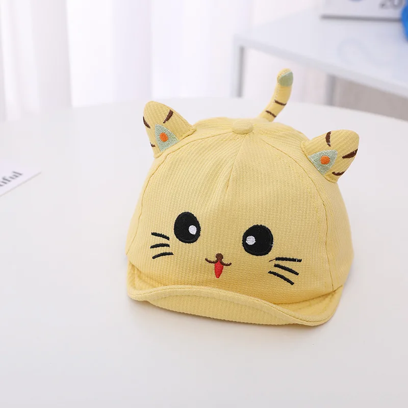 

2022 Four Seasons Cotton Cartoon Casquette Baseball Cap Adjustable Snapback Hats for Children boy and girl 03