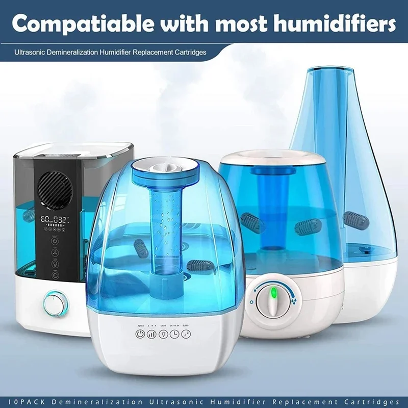 Картридж деминерализации увлажнителя для Homedics UHE-CM65 WM70 HDC4 CM45B CM25 WM16 OW14 WM85 Vicks LEVOIT