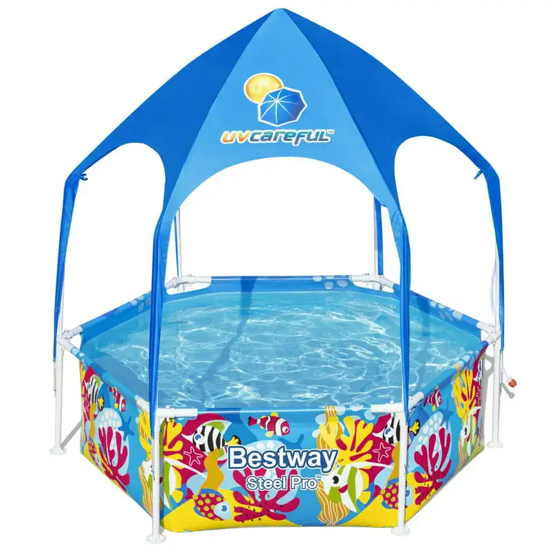 

Careful 6' x 20" Splash-in-Shade Pool