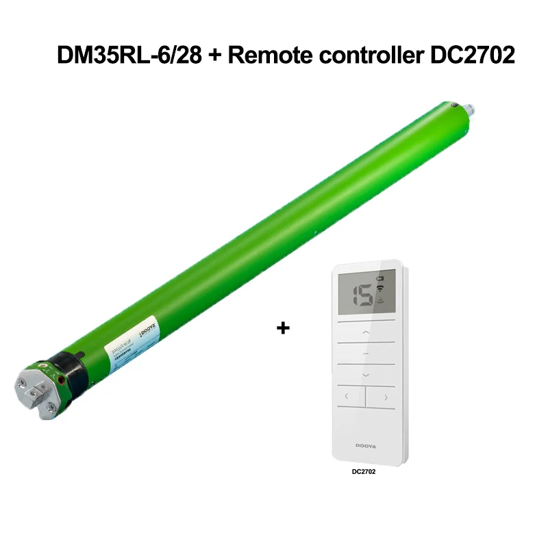 

Dooya DM35RL-6/28 35-миллиметровая фотосессия 220/230 В 50/60 Гц 433 МГц беспроводной пульт дистанционного управления с быстрым двигателем для трубки 45/50 мм