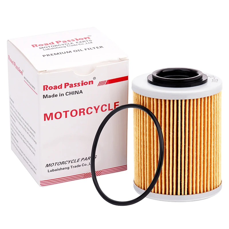 Фото Профессиональный бумажный масляный фильтр Road Passion для Can-Am Ryker 600 Ryker Rally 900 Maverick Max 1000 R X3 RR №1