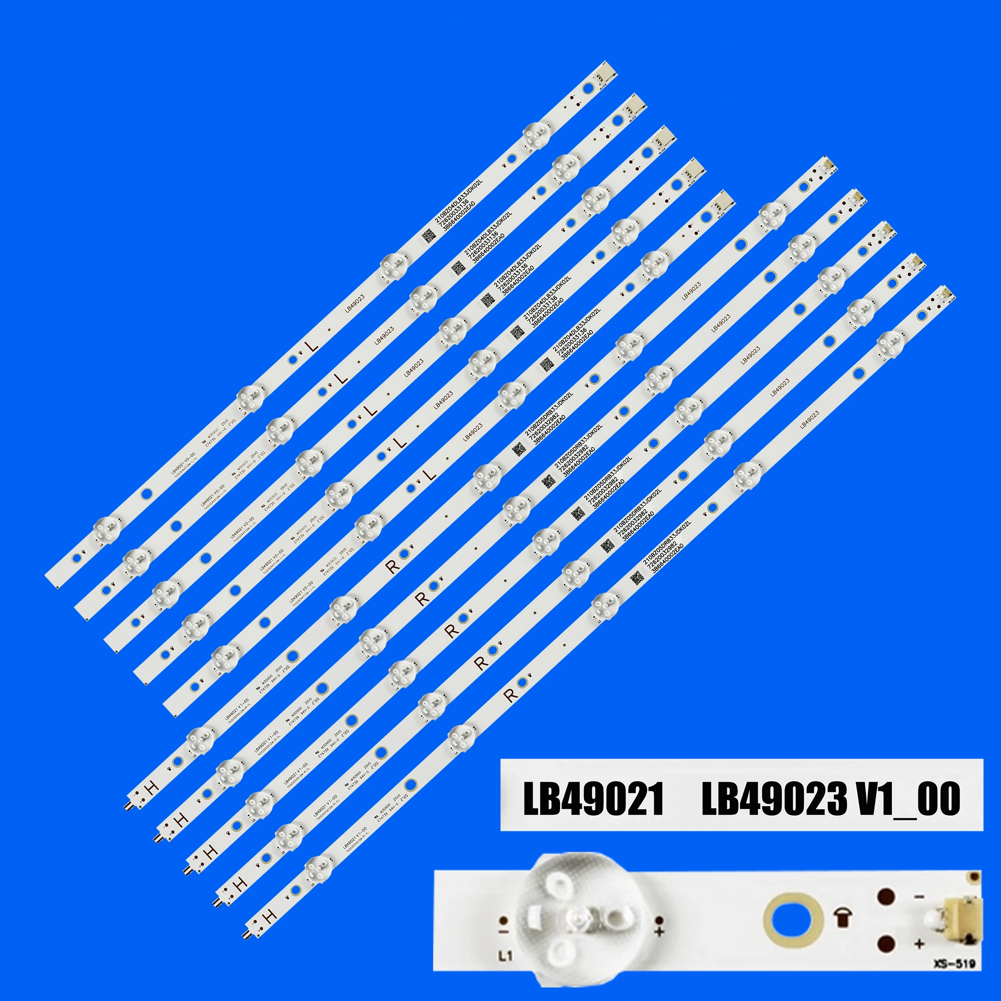 

Светодиодная лента подсветки LB49021 V0_00 LB49023 для телевизора