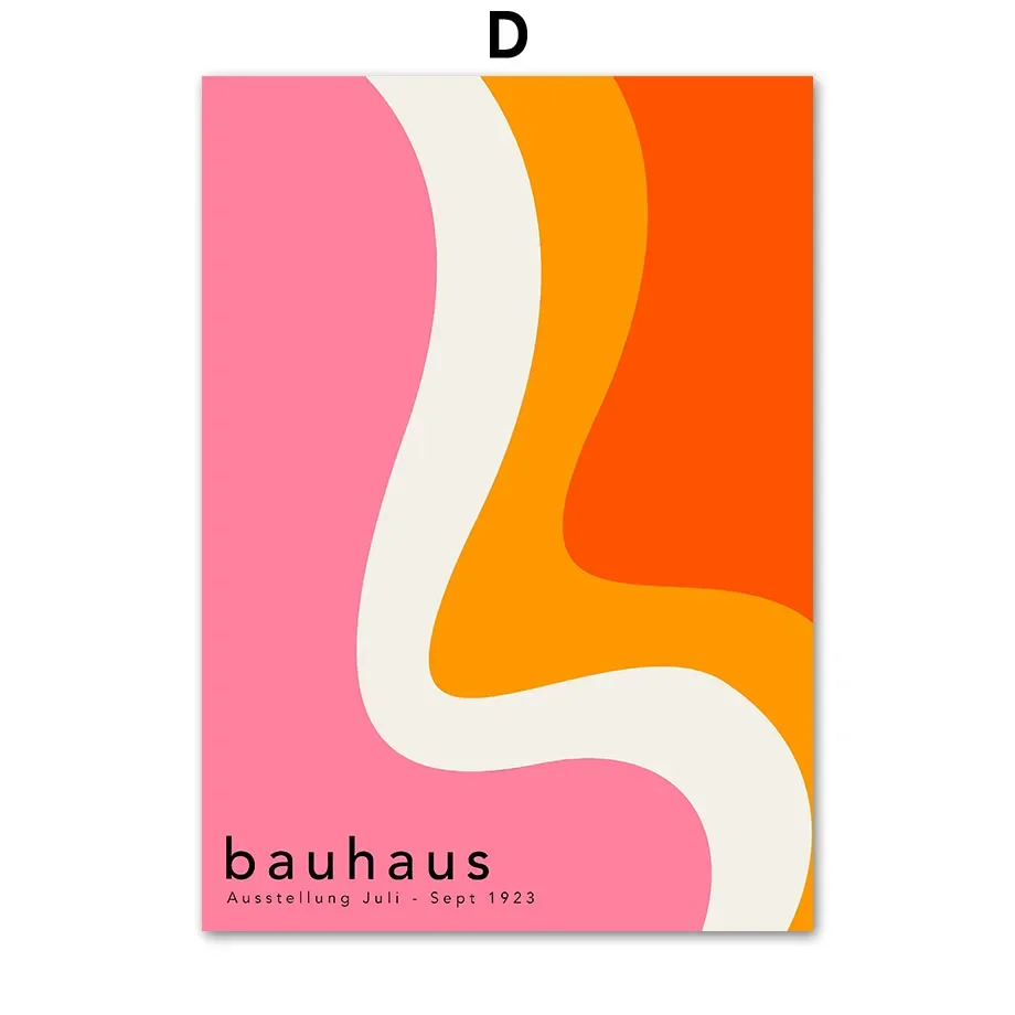 

Современные абстрактные настенные принты Bauhaus