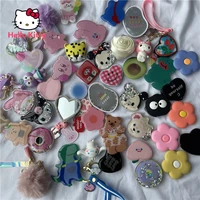 hello kitty mobile phone airbag bracket accessories ring stickers retractable folding air cushion bracket