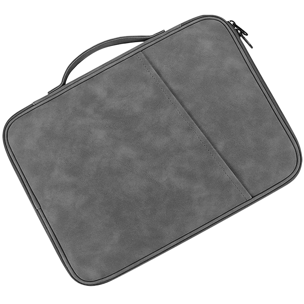 

Tablet Bag Laptop Lightweight Storage Carrying Case Sheepskin Pouch Portable Miss Shoulder Women Convenient