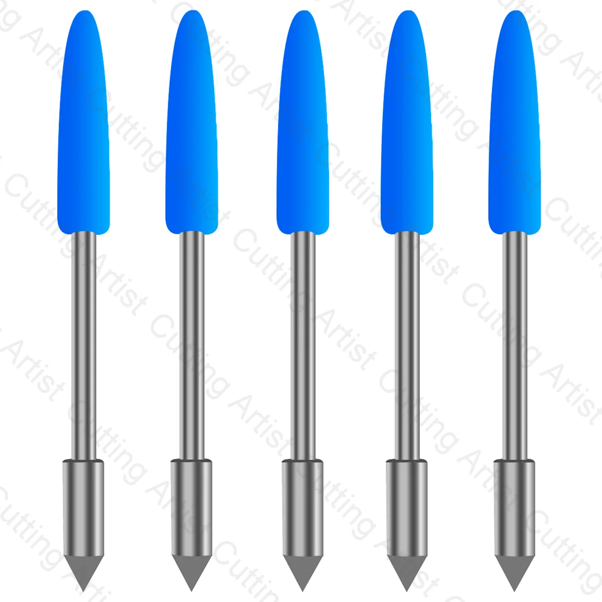 5pcs 60 Degree Cutting Blade for Silhouette Cameo 3 2 1 CB09 CB09U Portrait Curio With Springs Deep Cutter