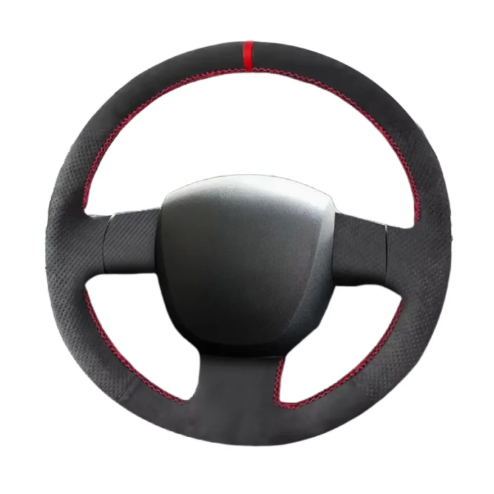 Прошитая вручную мягкая замшевая кожаная Автомобильная внутренняя отделка