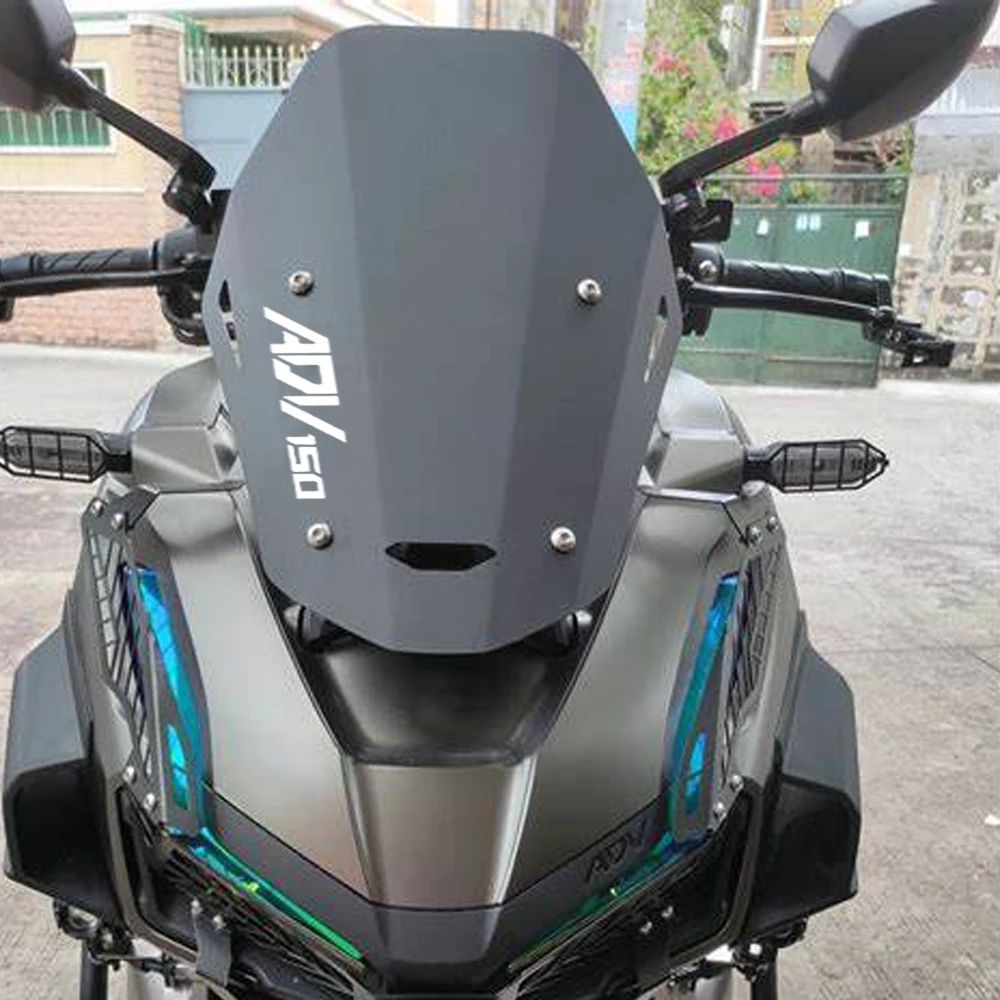 Фото Лобовое стекло мотоцикла Honda adv 150, ветрозащитный дефлектор, аксессуары для мотоциклов ADV 150 2019 2020 2021 2022 2023 2024 №2