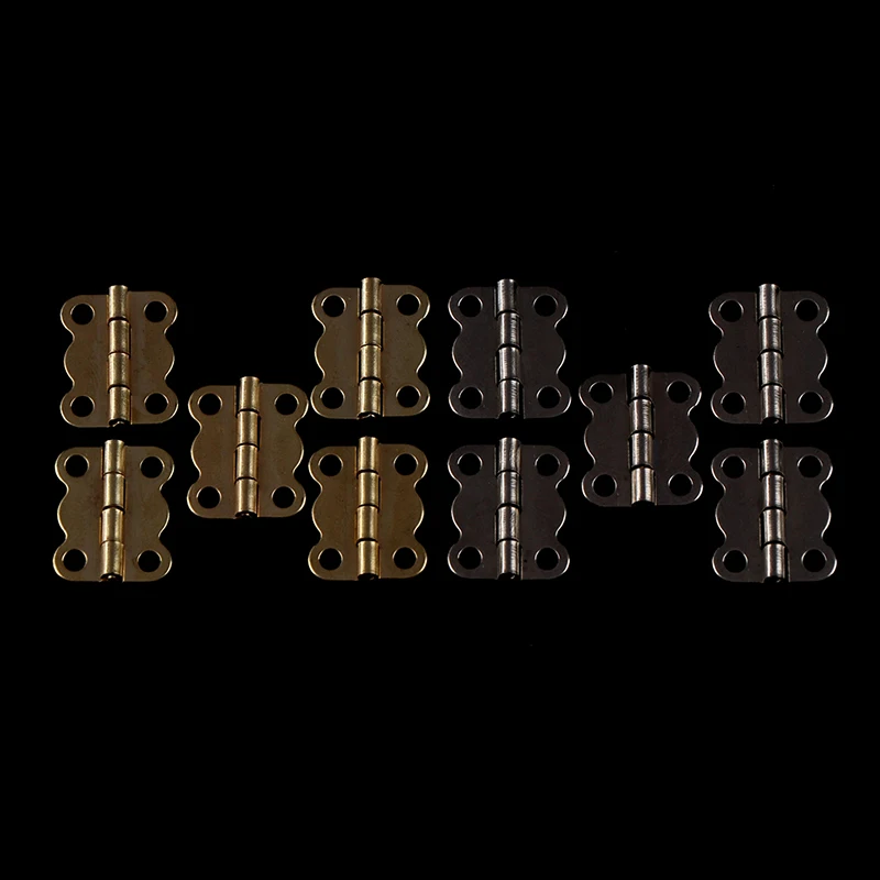 

20Pcs Antique Cabinet Hinges Furniture Accessories Jewelry Boxes Hinge 16*14mm