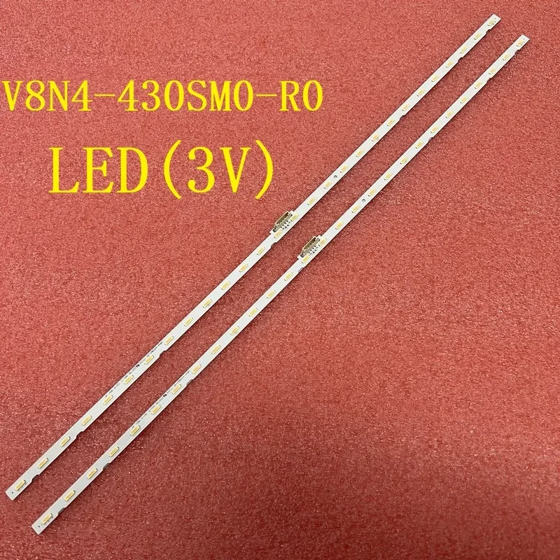 Светодиодная подсветка для Samsung UE43NU7470 UE43RU7410U UE43RU7025K UE43RU7400 V8N4-430SM0-R0 BN96-46053A