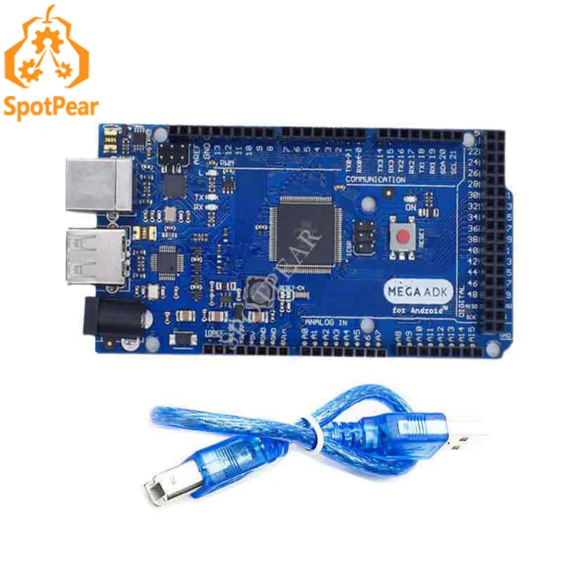 

Mega ADK 2560 adk с кабелем для Arduino, макетная плата для Google ADK 2012