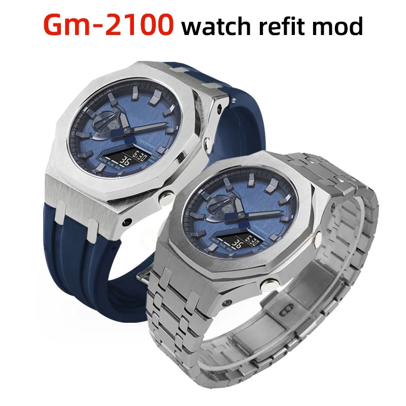 Ремешок для часов GM2100, комплект для модификации Gen5 Casioak, ремешок для резины для Casio GM2100