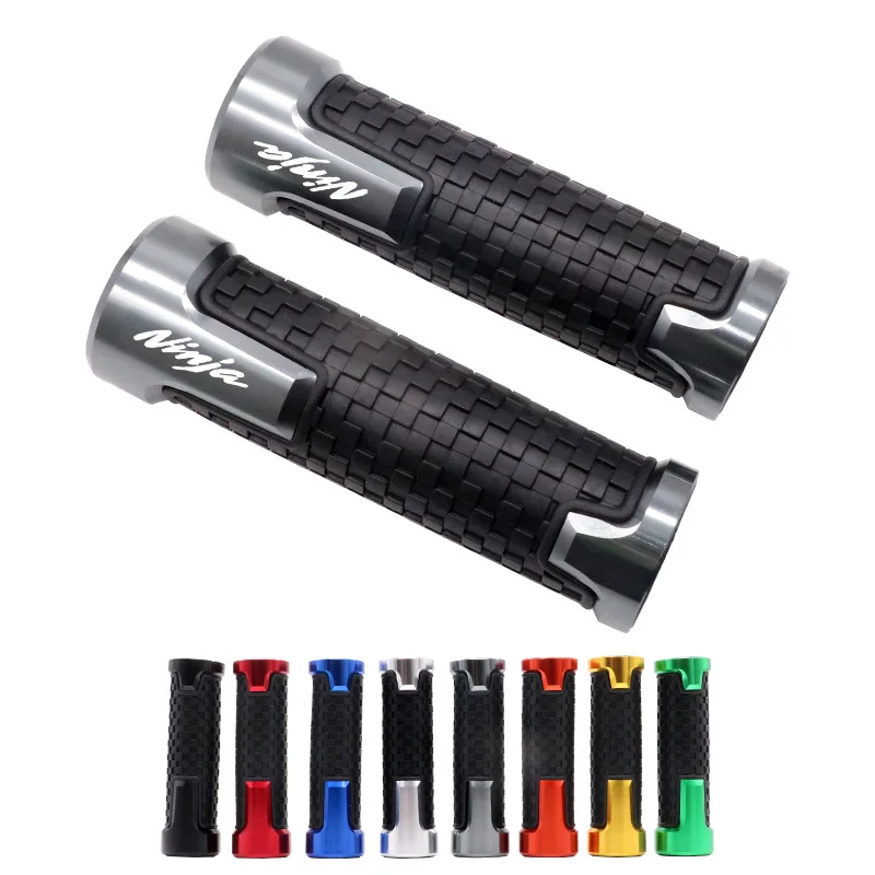

For Kawasaki NINJA Motorcycle Modified Handle Rubber Sleeve Throttle Grip Gloves CNC Non-slip Grip Accessories 7/8'' 22MM