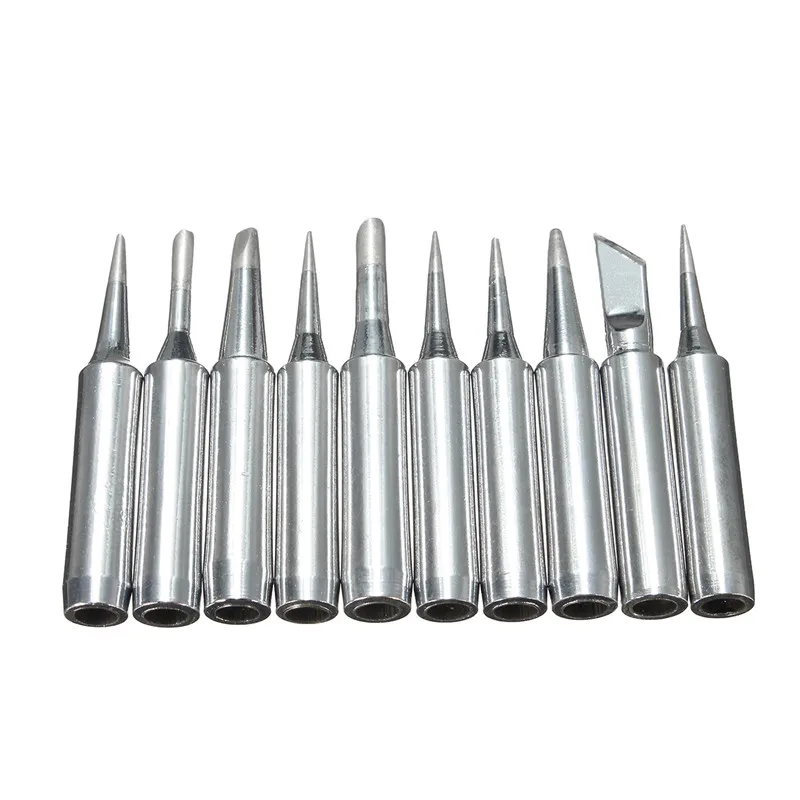 

10pcs 900M-T Series Soldering Tip Welding Sting Soldering Iron Tips for Hakko 936/937 BGA Soldering Rework Station Repair Tools