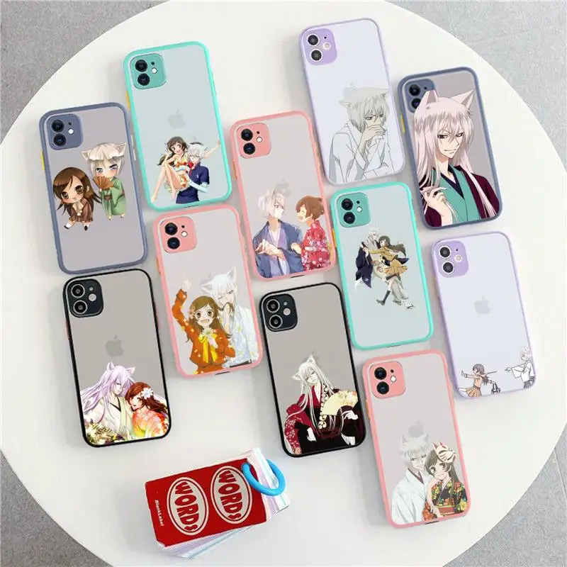 

Anime Kamisama Hajimemashita Tomoe Phone Case for iPhone X XR XS 7 8 Plus 11 12 13 pro MAX 13mini Translucent Matte