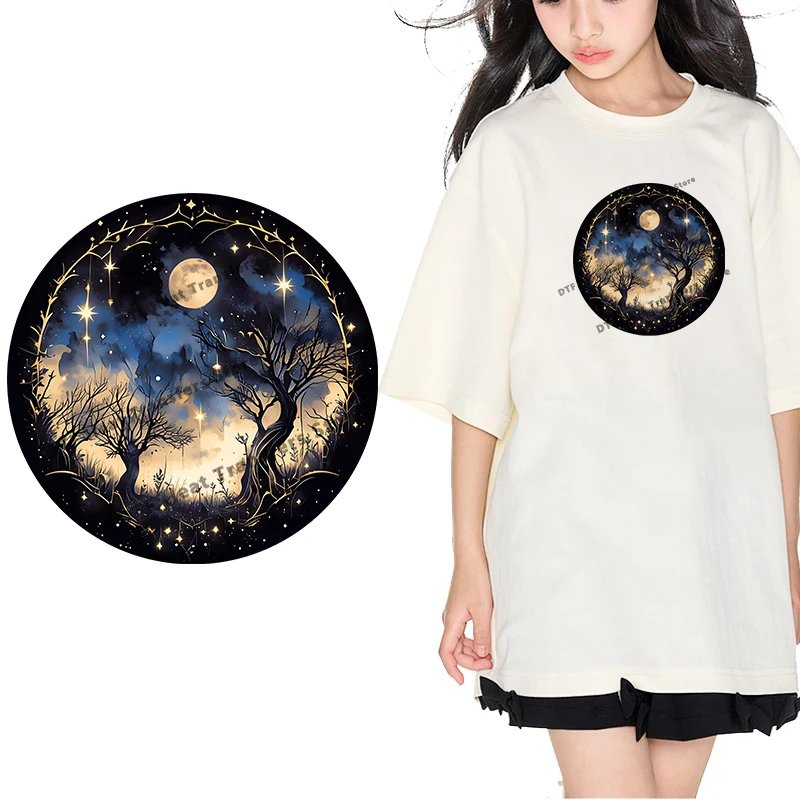 Нашивка с черными грибами