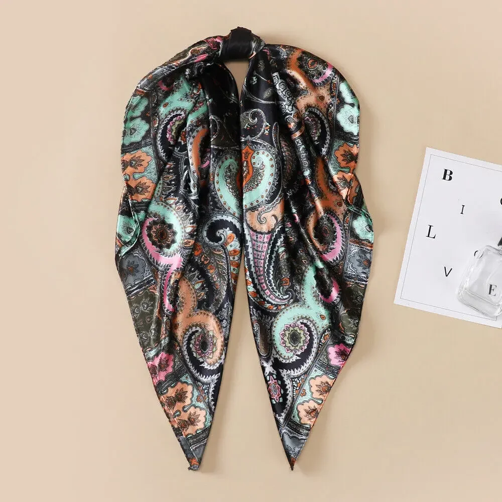 Шарф унисекс в этническом стиле 90 см