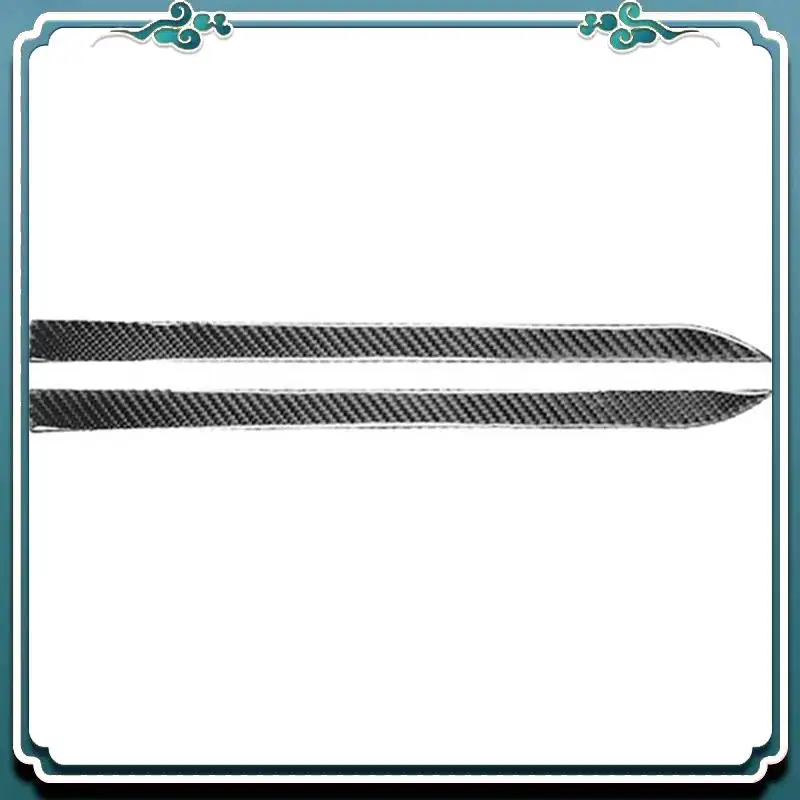 

ABTU-для Subaru Forester 2013-2018 автомобильное углеродное волокно, украшение для внутренней двери, литая крышка, защитная полоса, наклейки