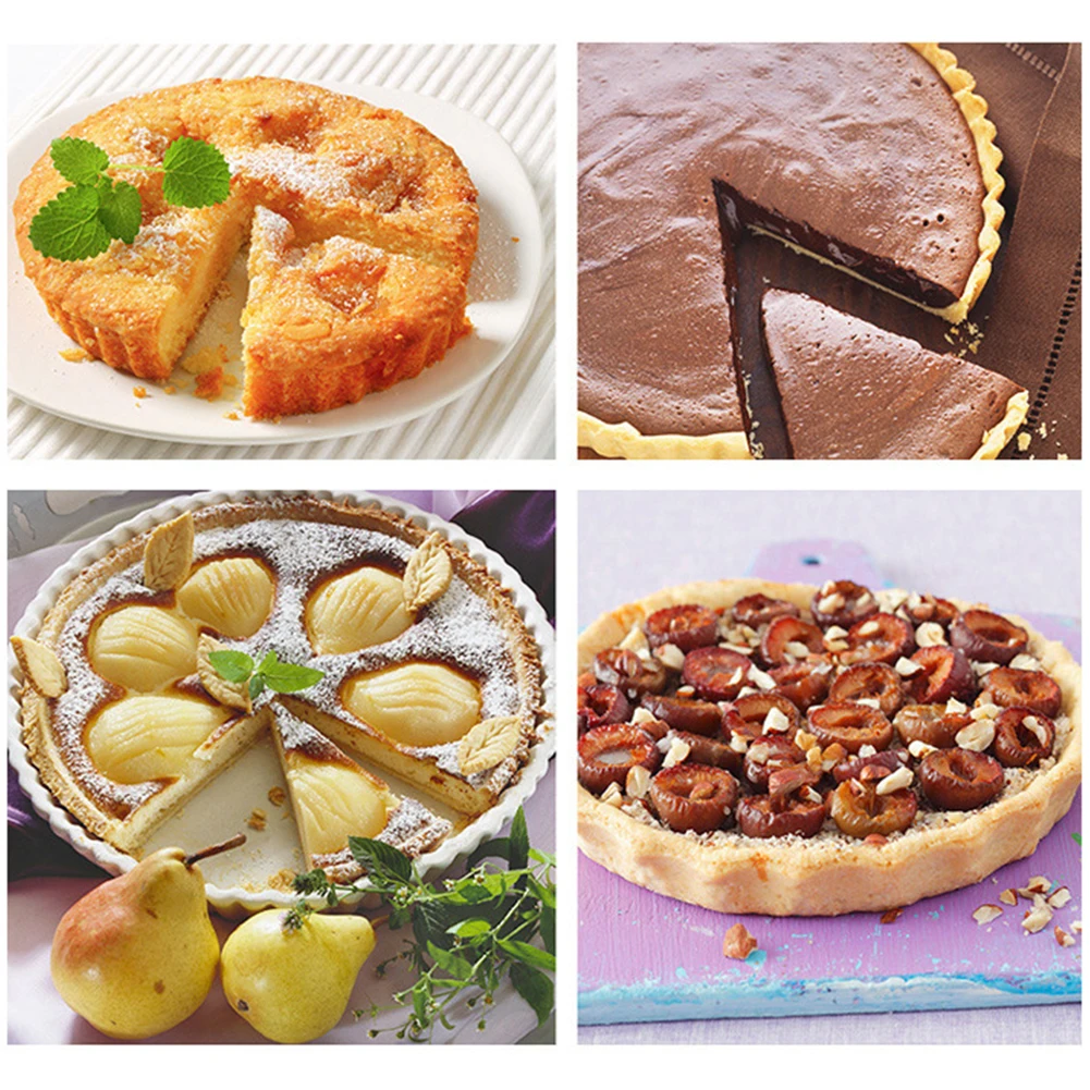 Форма для выпечки пирога противень домашней кухни пиццы круглая банка формы