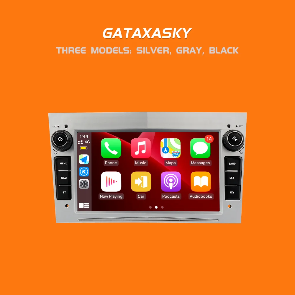 Мультимедийная система GATAXASKY мультимедийный плеер на Android 10 с Gps для Opel Astra Meriva Vectra
