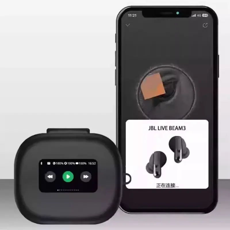 Силиконовый чехол Skinlee для беспроводных наушников JBL LIVE BEAM 3