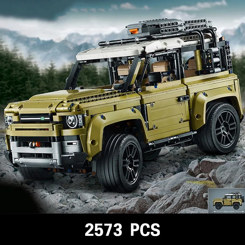 

Land Supercar Rover защитник для внедорожника, детали на день рождения, Рождество, Автомобильные Игрушки для девочек, совместимы с 42110