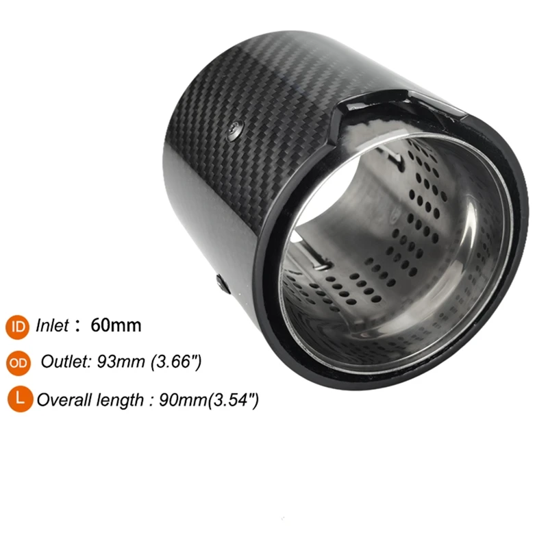 1 шт. насадка для выхлопной трубы задняя выхлопная труба BMW M2 M3 M4 M135I M235I M140I M240I