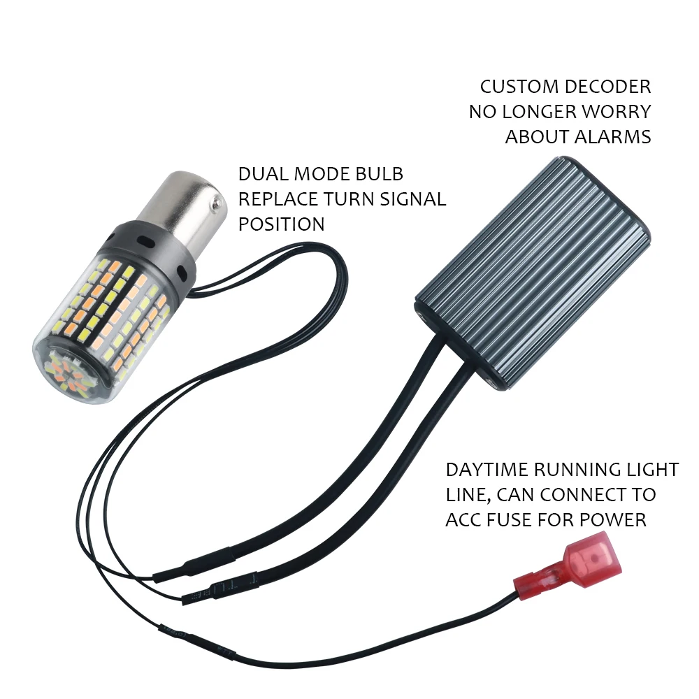 2 шт. Автомобильные светодиодные фонари Canbus без ошибок LED 1156 P21W PY21W BAU15S 7440 W21W WY21W T20