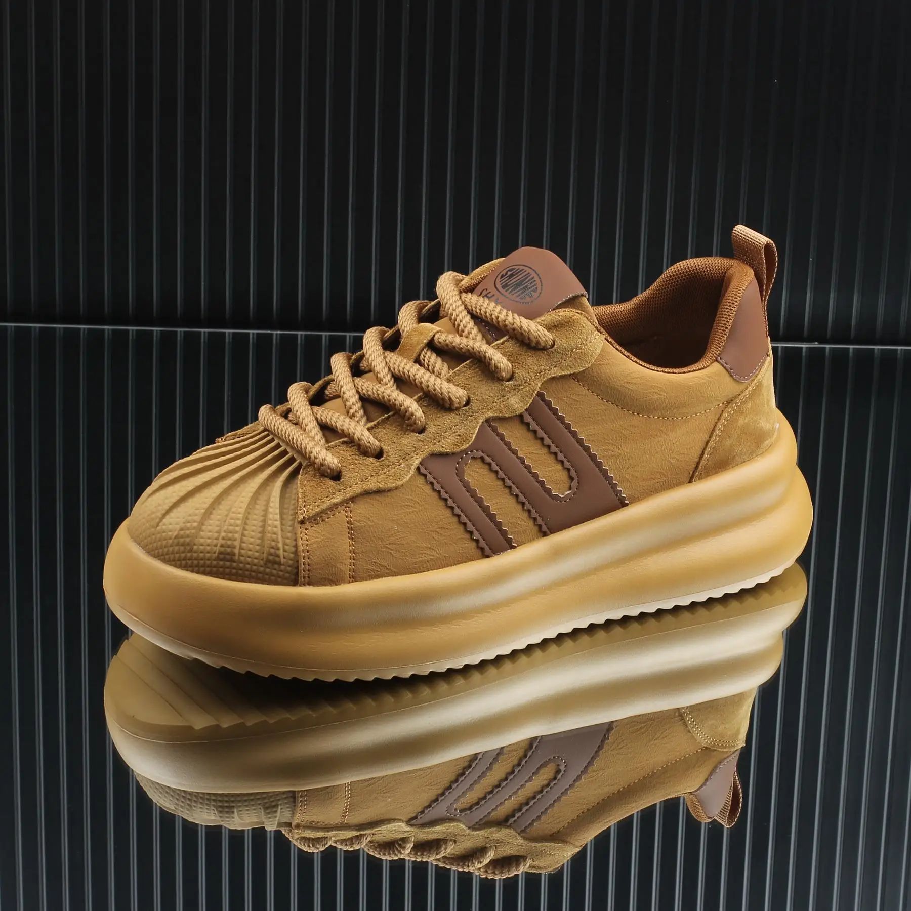 Мужская обувь 2024 осенне-зимние новые туфли для досок мужская повседневная на