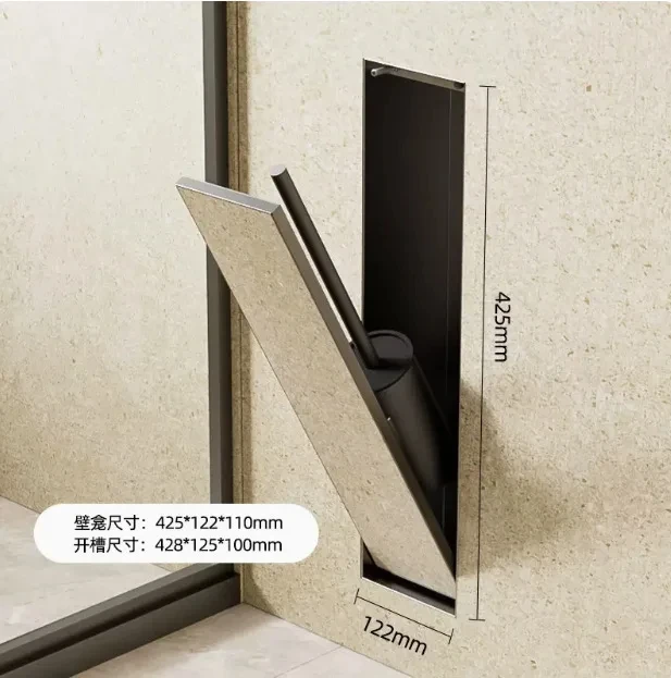 

Держатель для щетки для унитаза из нержавеющей стали