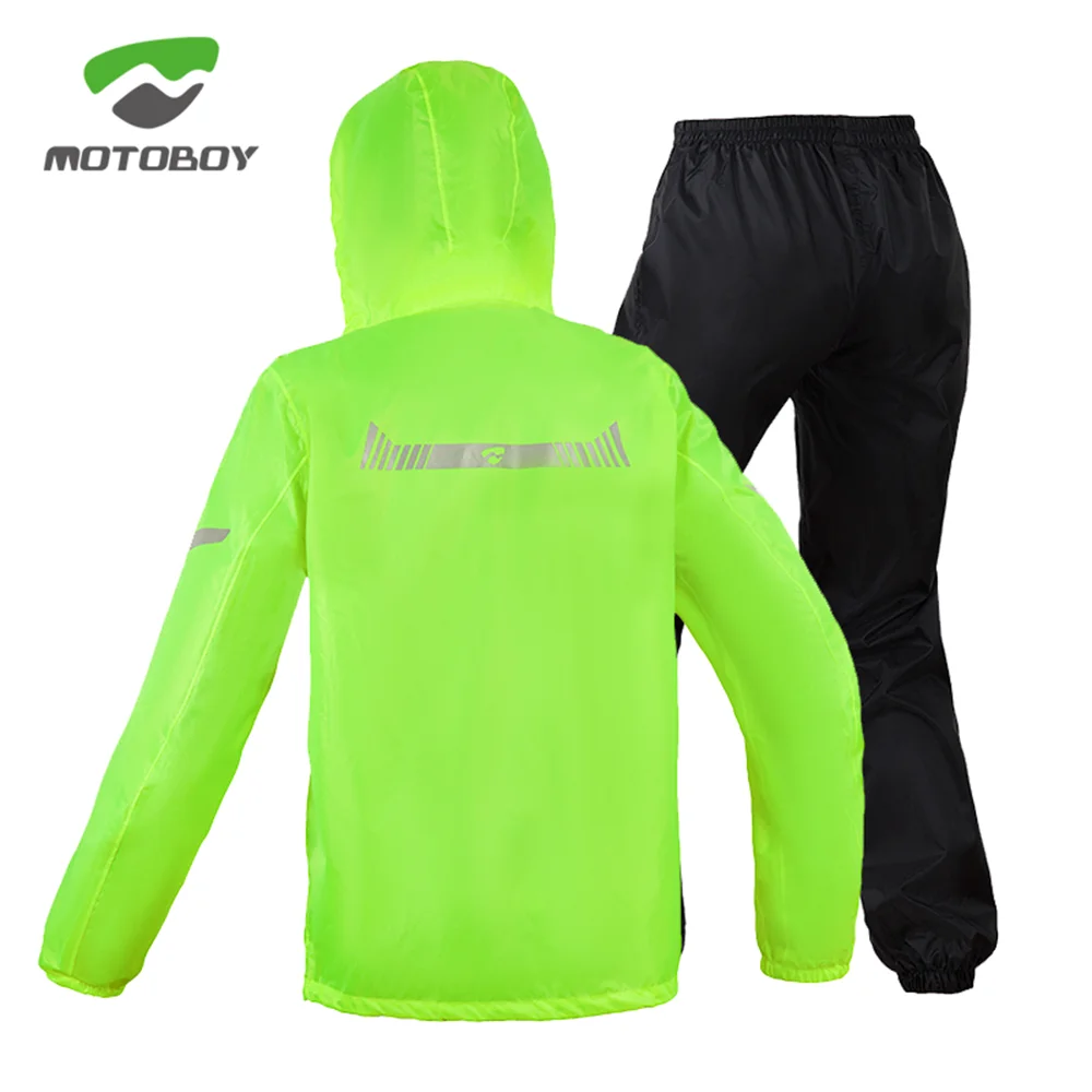 Motorcycle Raincoat Suit Split Rider Moto Set Stormproof Breathable Waterproof Outdoor Equipment |