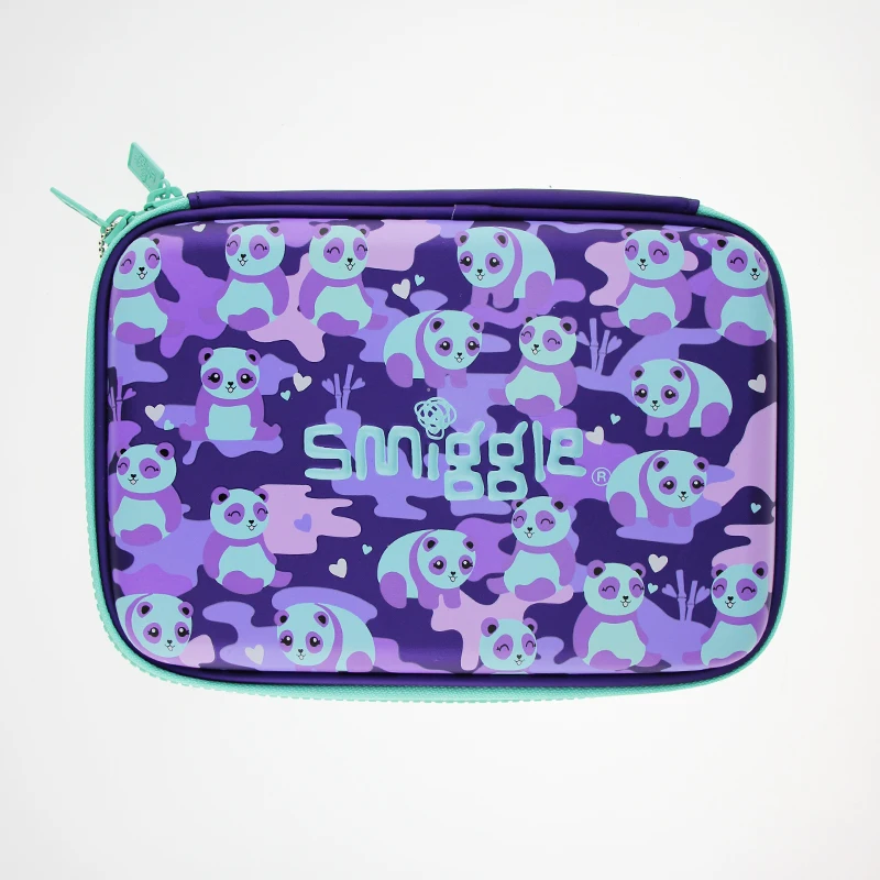 

Новинка 2022, австралийский пенал Smiggle для канцелярских принадлежностей, чехол для карандашей большой вместимости с пандой для мальчиков, чех...