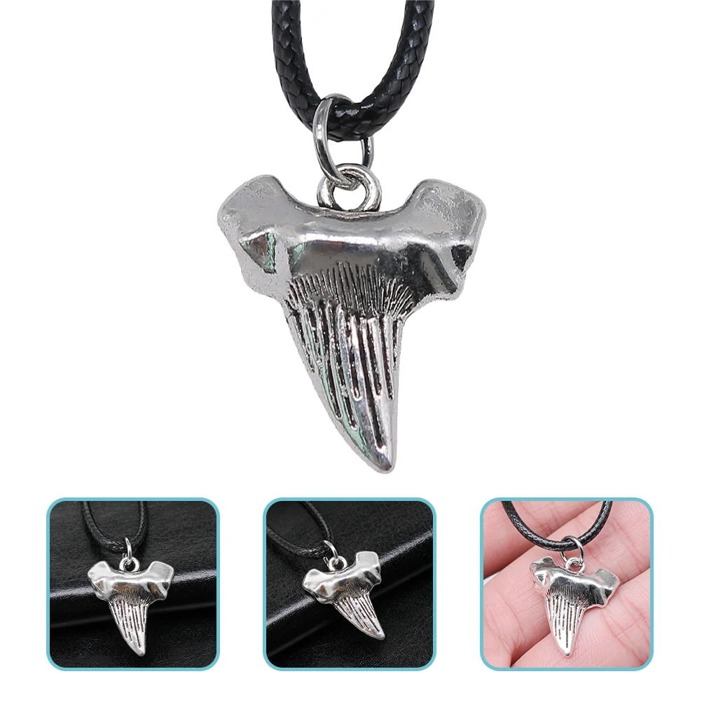 

Accessories Cool Necklace Jewelry Teeth Pendant Chain Men Beach Male