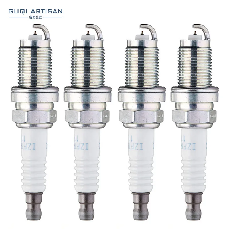 

4pcs/Lot High Quality Dual Iridium Spark Plug 22401-1VA1C DILKAR7D11H For Nissan Rogue 2.0 L 2017 X-TRAIL QASHQAI 22401 1VA1C