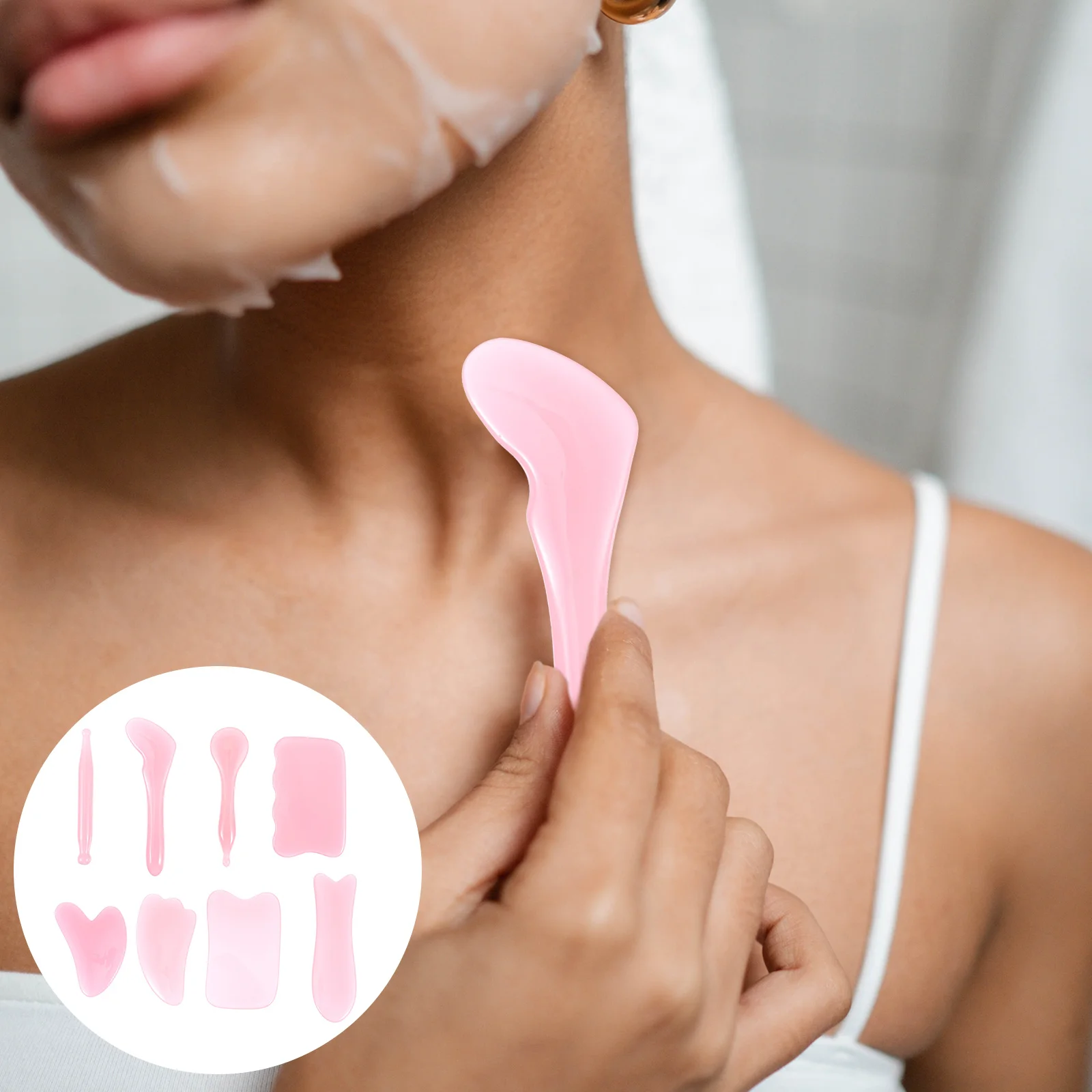 

8pcs Professional Lightweight Plates Spa Boards for Home Shop Salon