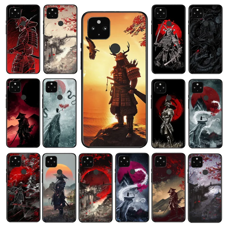 

Japanese Samurai Phone Case for Google Pixel 7 Pro 7 6A 6 Pro 5A 4A 3A Pixel 4 XL Pixel 5 6 4 3 XL 3A XL 2 XL