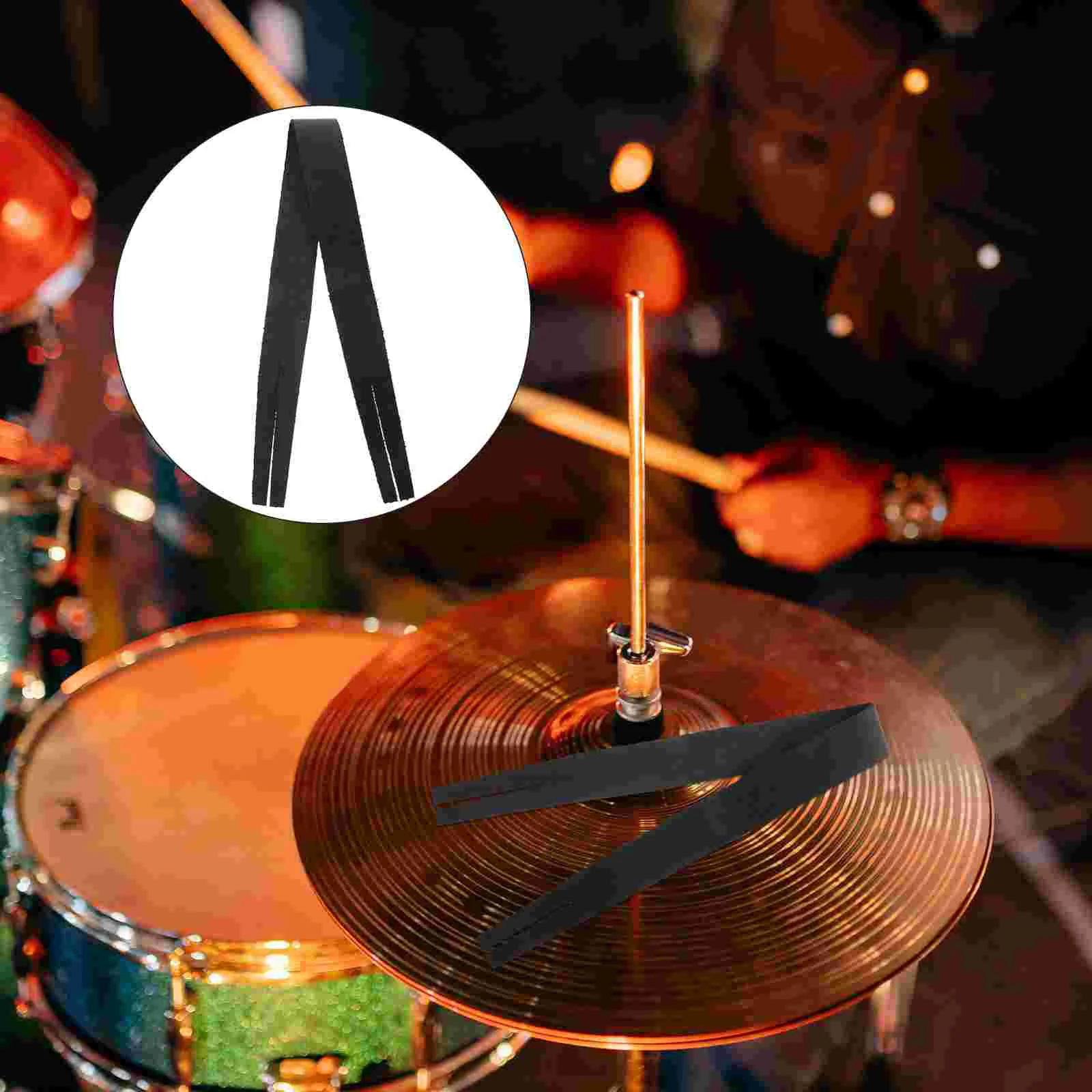 

Nylon Watch Strap Cymbal Pads Supply Musical Instrument Durable Belt Cowhide
