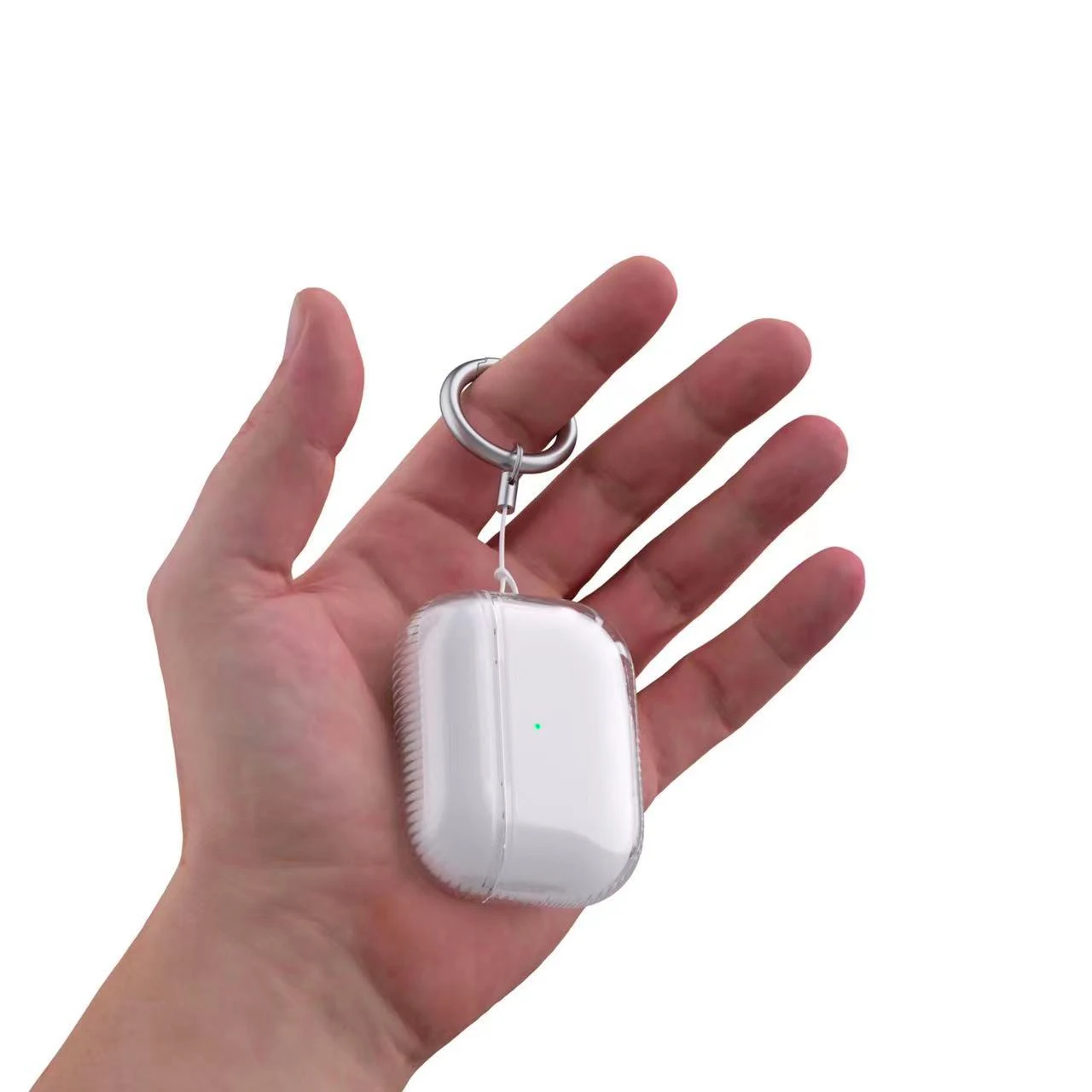 

Applicable AirPods Pro2 Connected Airbag Protective Case With Lanyard Buckle for AirPods Pro 2022 2 Generation Earphone Case TPU